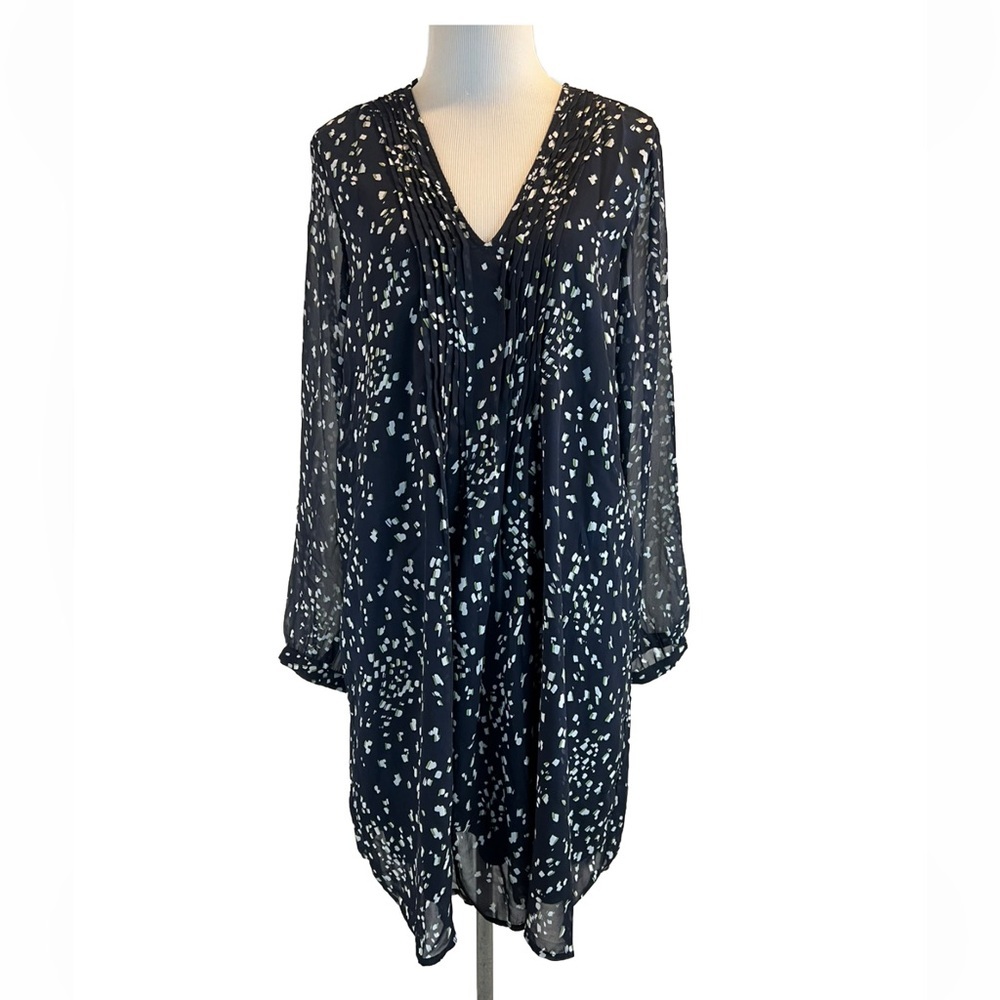 Vero Moda Stitch Fix Long Sl Holly Pleated Shift Dress